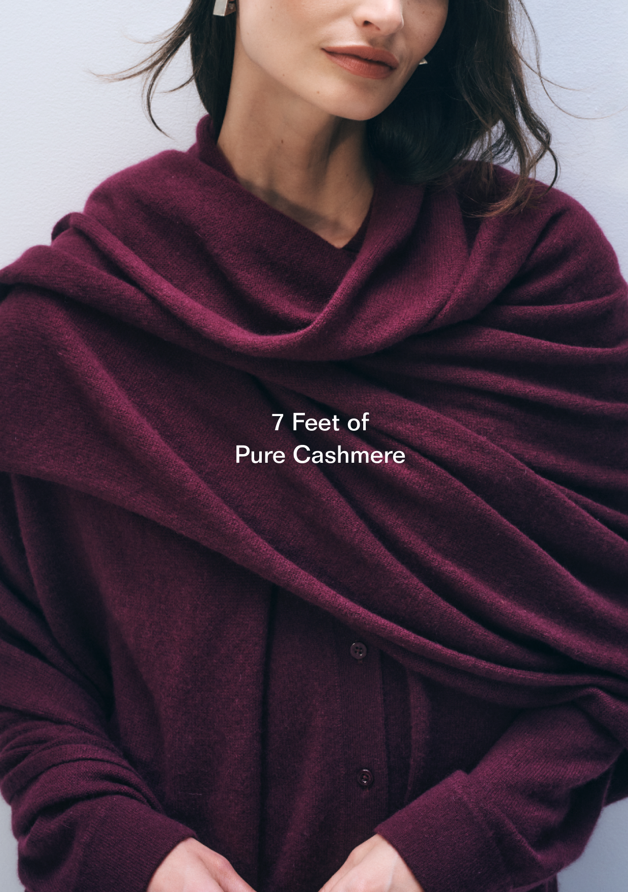 White Warren Cashmere Travel Wrap Canada