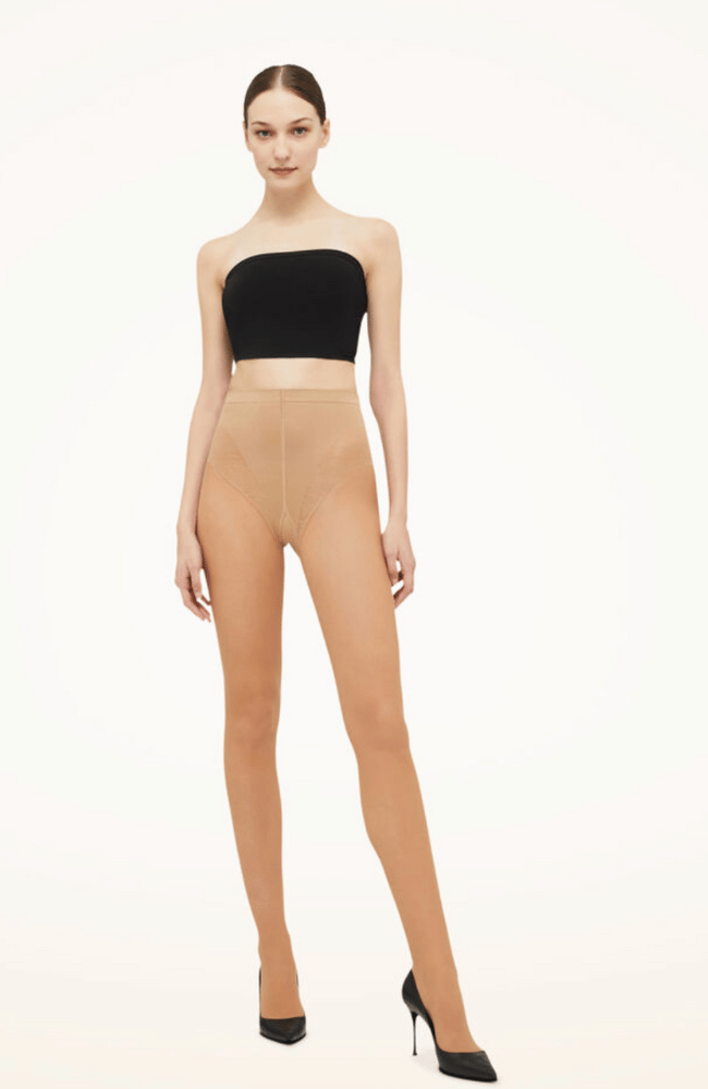 TUMMY 20 CONTROL TOP TIGHTS in GOBI-WOLFORD-FLOW BY NICOLE CANADA